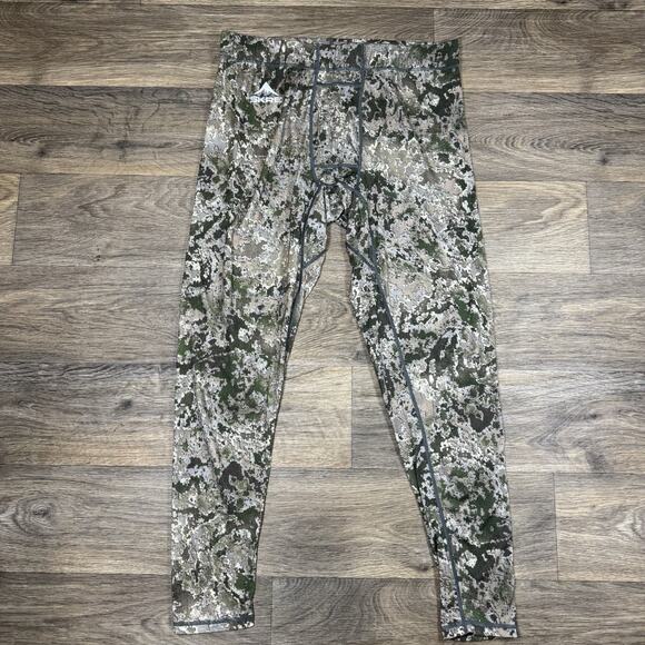 SKRE GEAR MERINO WOOL BOTTOMS MEN'S 2XL SUMMIT Camouflage Base Layer Pants - Picture 1 of 11